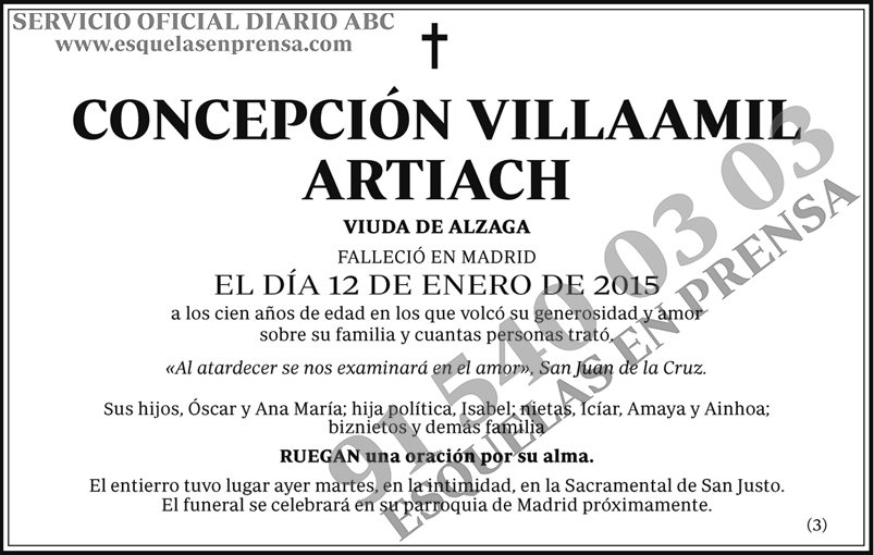 Concepción Villaamil Artiach